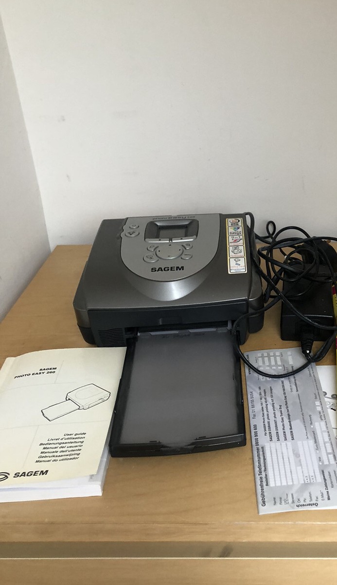 Sagem Photo Easy 260 Portable Print your own photographs On the Go