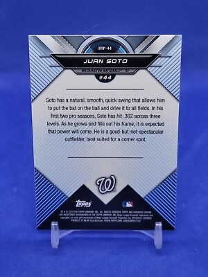 2018 Bowman Chrome Juan Soto Scouts Top 100 #BTP-44 | eBay