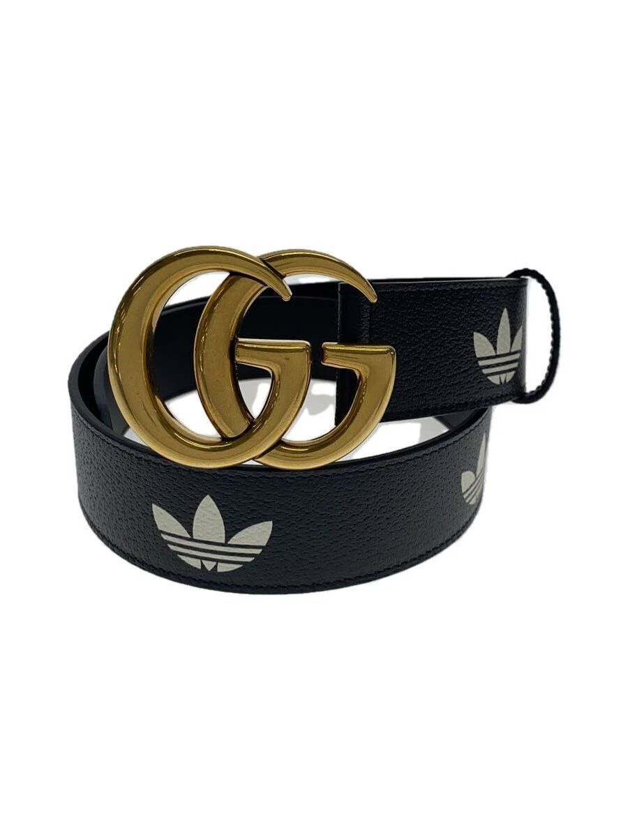 Ceinture GUCCI GG Marmont cuir noir homme 406831 Occasion