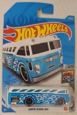 Surfin School Bus 55/250 Hot Wheels 2021 GTC61 HW Metro 4/10 blue
