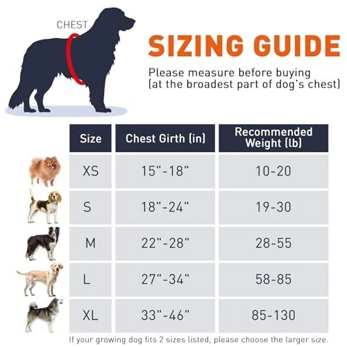 Dog Harness, Reflective No-Pull Adjustable Vest with Girth 22" to 28" Orange Dog Harness, Reflective No-Pull Adjustable Vest with Girth 22" to 28" Orange
