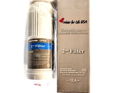 Genesis Platinum Alkaline Water Ionizer Water for Life 2st Filter 1EA New Sealed