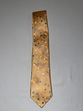 TED BAKER [ LONDON ] [ MULTI-COLOR ] men's tie 100% Silk *Worn 1 Time!