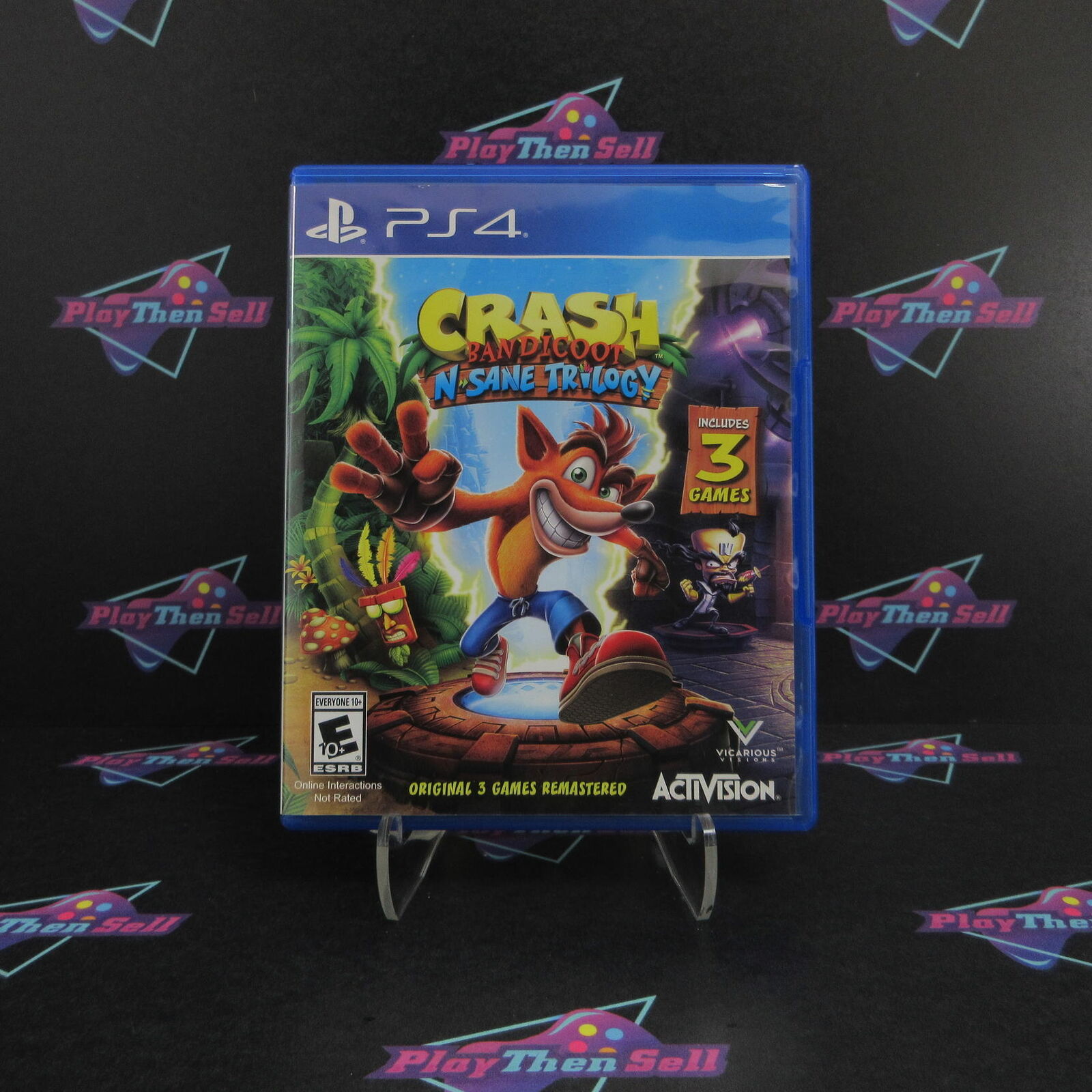 af Jeg vil være stærk Redaktør Crash Bandicoot N Sane Trilogy PS4 PlayStation 4 - Complete CIB 47875880801  | eBay