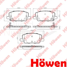 Fits Vauxhall Mokka 2012- 1.4 1.6 CDTi Brake Pads Set Front Howen 42566753