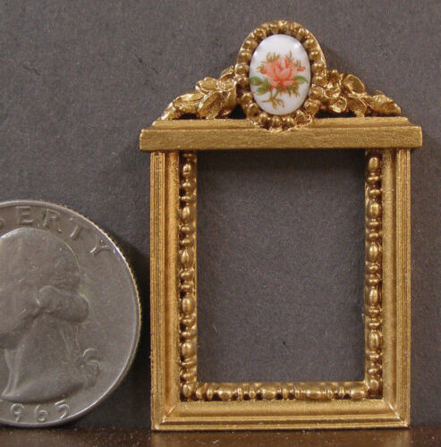HALF  SCALE ~  1/2"  scale ~  FRAMED  PICTURE ~ Dollhouse ~ 1/24 or 1:12 scale 