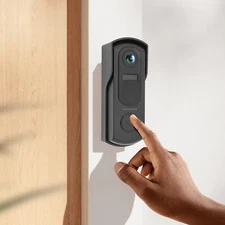 Smart Doorbell, Doorbell with Camera, 2KFHD WiFi Doorbell