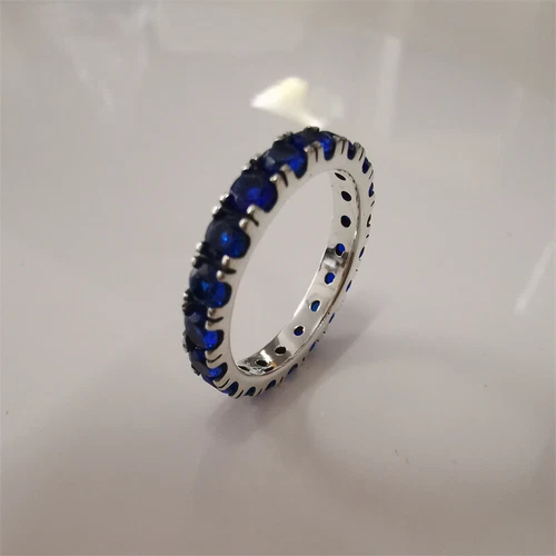 SILVER  Sparkling Row Eternity Ring PANDORA S925 ALE