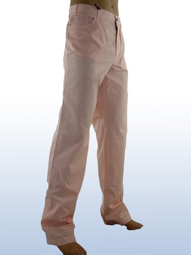 Pantalone Uomo Rosa Salmone Dritto Made Italy Taglia It 56 Ungaro W 42 Xxl P/e - Picture 4 of 12