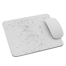 White Marble Mouse pad