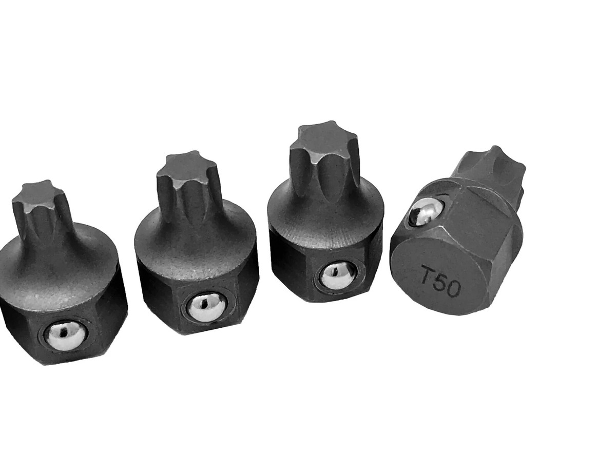 5058 STUBBY TORX BIT SET 9Pc. T10, T15, T20, T25, T27, T30, T40