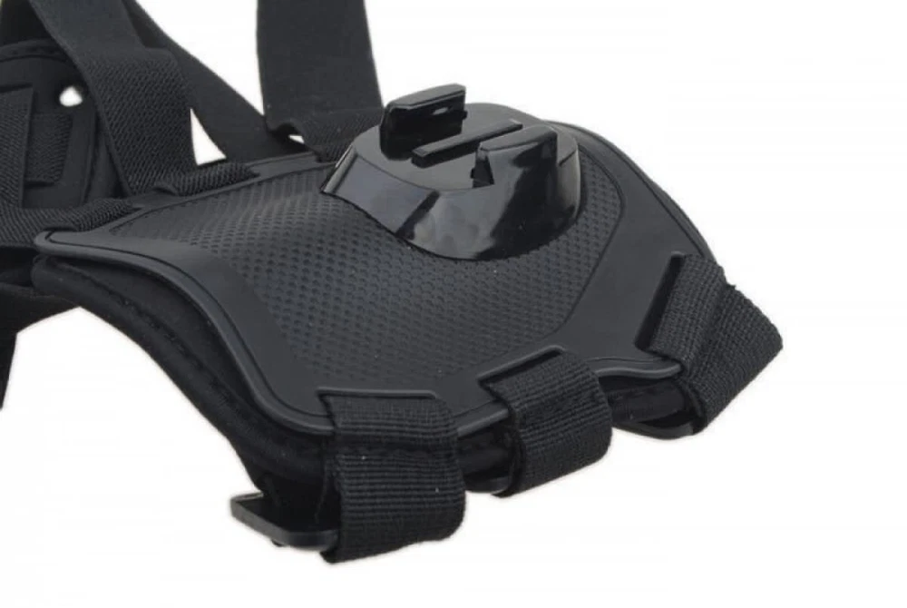 GoPro Dog Harness Mount - Adjustable Soft Pet Camera Vest for Small Medium Large Dogs