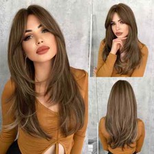 Wig Woman Daily Cosplay Wig Synthetic Wigs for Daily Use Heat Resistant Fiber