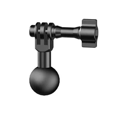 Aluminum Alloy 25 mm Ball Head Adapter for GoPro Insta360 Camera Bracket 