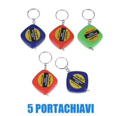 Confezione Da 2 Portachiavi Retrattile Da 60 Cm Con - Foto 8