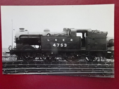 POSTCARD RP LNER EX GNR CLASS N2 0-6-2T LOCO NO 4753 BR 69532 | eBay UK