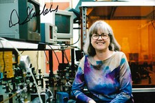 Donna Strickland signed 8x12 inch photo autograph Donna Strickland signed 8x12 inch photo autograph