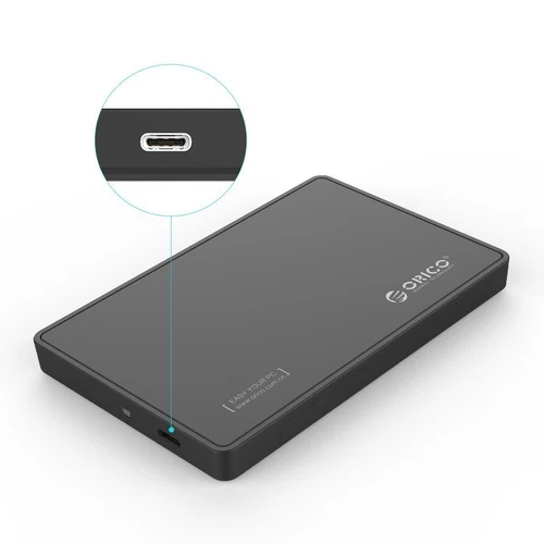 ORICO 2.5 Inch USB 3.1 Type C HDD/SSD Enclosure Caddy Case UASP SATA III 6Gbps