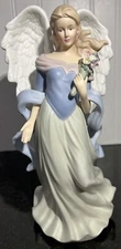 Beautiful Porcelain Angel From Home Interiors 2001. In Original Packaging!!  10”