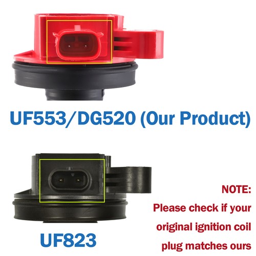 6X Ignition Coil UF553 For 2011 2012 2013 2014 Ford Edge F-150 3.7L V6 DG520 NEW - Picture 2 of 13