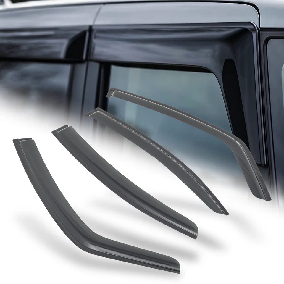 Protector deflector de lluvia viento ventilación ventana humo para Suzuki SX4 2008-2010 Foto 2 de 4