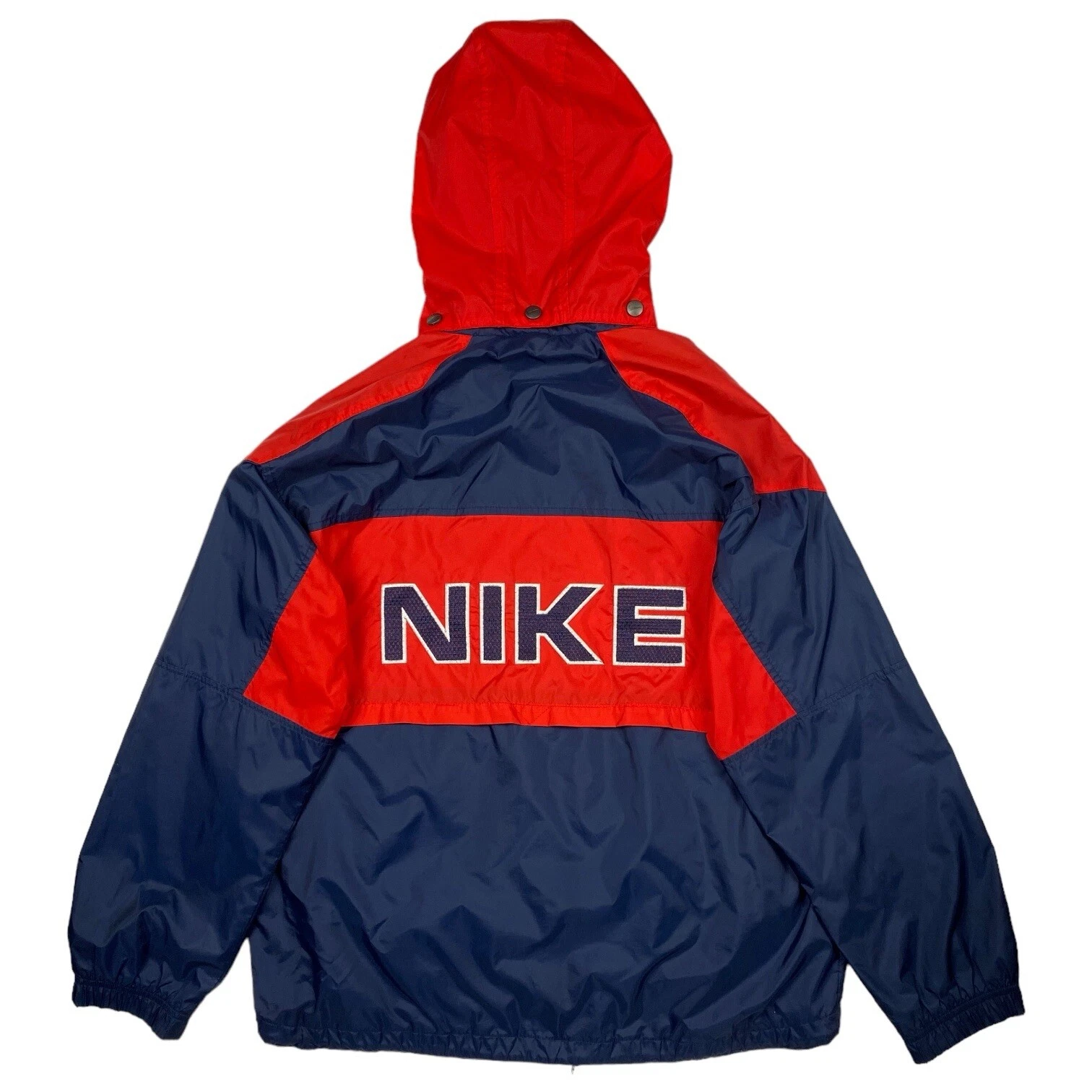 Vintage Nike Panelled Jacket with Back Spellout [1990s] - Men’s XL