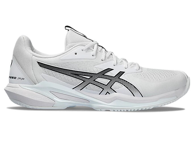 ASICS SOLUTION SPEED FF 3 1041A438 101 White Black Tennis Shoes | eBay