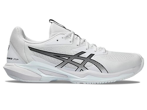 ASICS SOLUTION SPEED FF 3 1041A438 101 White Black Tennis Shoes - Picture 11 of 12