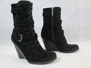 guess boots suede