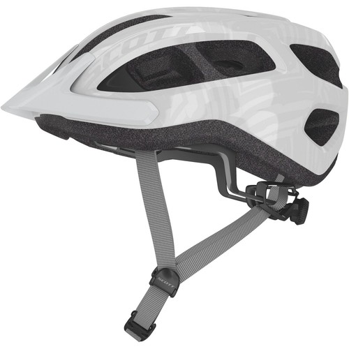Casco de ciclismo Scott Supra Vogue plateado reflectante bicicleta paseo protección bicicleta - Imagen 2 de 5