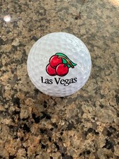 LOGO GOLF BALL-ORIGINAL LAS VEGAS CHERRIES-MONTE CARLO RESORT CASINO, LV