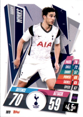 Champions League 20/21 2020 2021 TOT9 - Harry Winks - Basis Karte