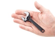 Nerrad 100 mm 4" Mini verstellbarer Schraubenschl&uuml;ssel/Schraubenschl&uuml;ssel, 18 mm &Ouml;ffnung NTSWOMINI