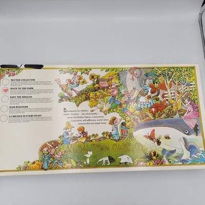 Vintage Animal Town Game Co Back to thr Farm Board Game 1978