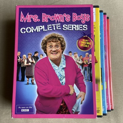Mrs. Brown's Boys: Complete Series & 7 Christmas Specials (1 2 3) (DVD) Sitcom +