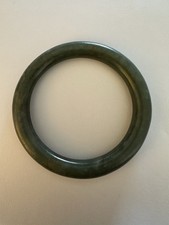 Armreif, Armband, Jade, Grün, 6,2 Innendurchmesser
