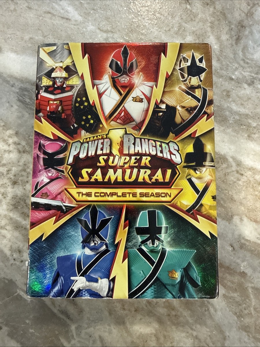 Power Rangers Super Samurai: The Complete Season (DVD, 2012, 3