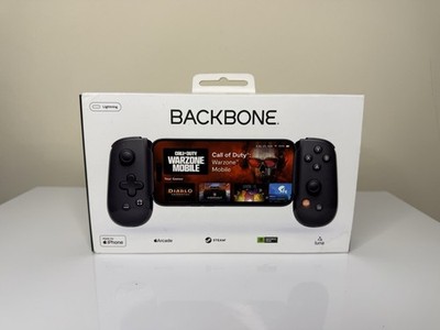 Backbone One Black Mobile Controller for iPhone Lightning Low Latency