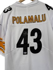 Hair-larious: Troy Polamalu Signs First Cards Since 2003 3