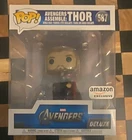 Funko Pop! Deluxe Marvel Avengers Assemble Thor Amazon Exclusive #587