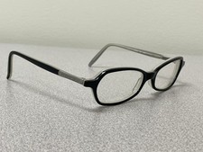 DONNA KARAN Eyeglasses Black Silver 8805 065 Japan 49 17 135 Frames Only