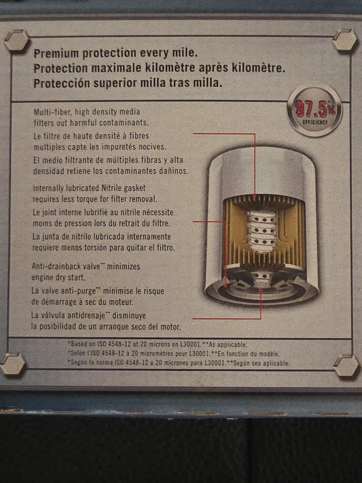 Engine Oil Filter Purolator L14459 - Изображение 3 из 4