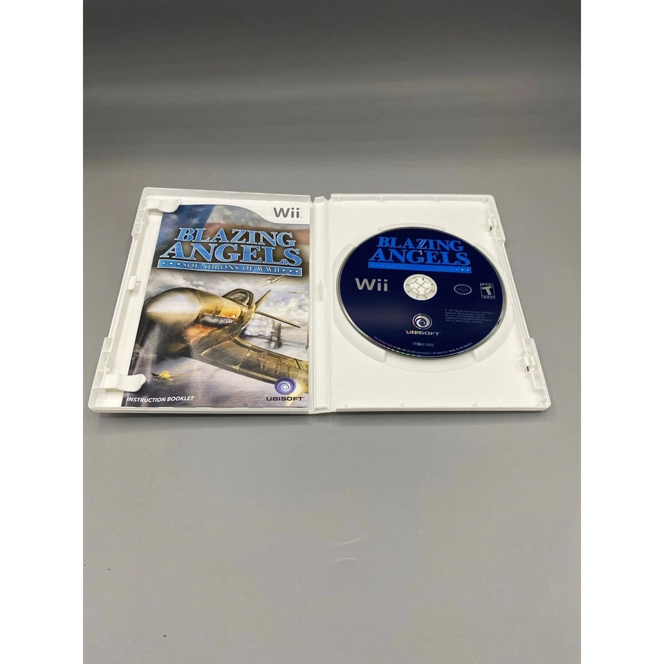 Blazing Angels Squadrons Of WWII Nintendo Wii CIB - Image 3 of 4