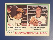 Candelaria Tanana Earned Run Average Leaders O Pee Chee 1978 Baseball Card #7