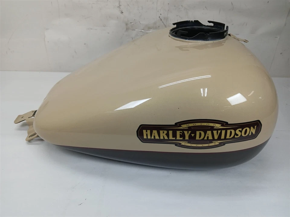 Harley-Davidson Electra Glide 2014 tanque de combustible de gasolina arena marrón perla y cañón  Foto 3 de 4