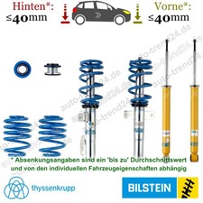 B14 Fahrwerk 20-40mm Tieferlegung u.a.: Renault Clio III BR0/1 CR0/1 2006-2014