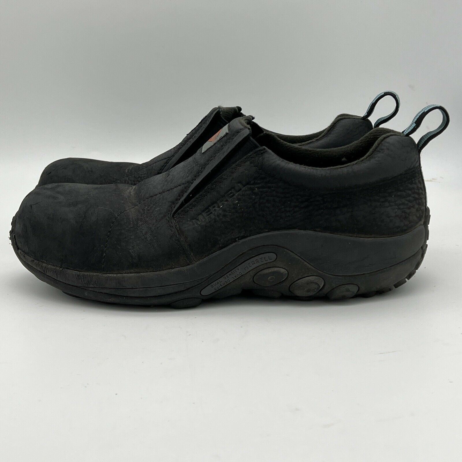 Scarpa da lavoro Merrell Jungle Moc uomo 9 pelle nera punta comp antiscivolo sicurezza J099302