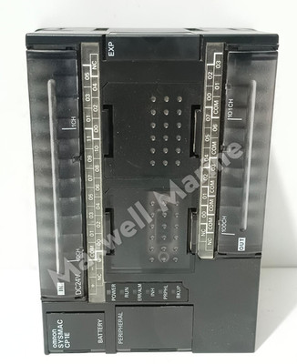 Omron SYSMAC CP1E-N30DT-D Programmable Controller PLC 24VDC Tested Working
