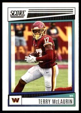 Terry McLaurin 2022 Score #251 Washington Commanders NFL READ FREE SHIPPING