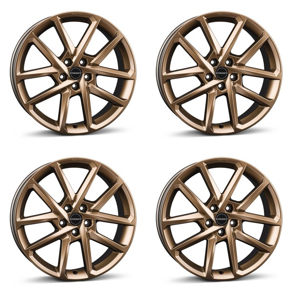 4 Borbet Felgen N 8.0X19 ET44.9 5X112 Bronm FüR Ford Transit/Tourneo-image